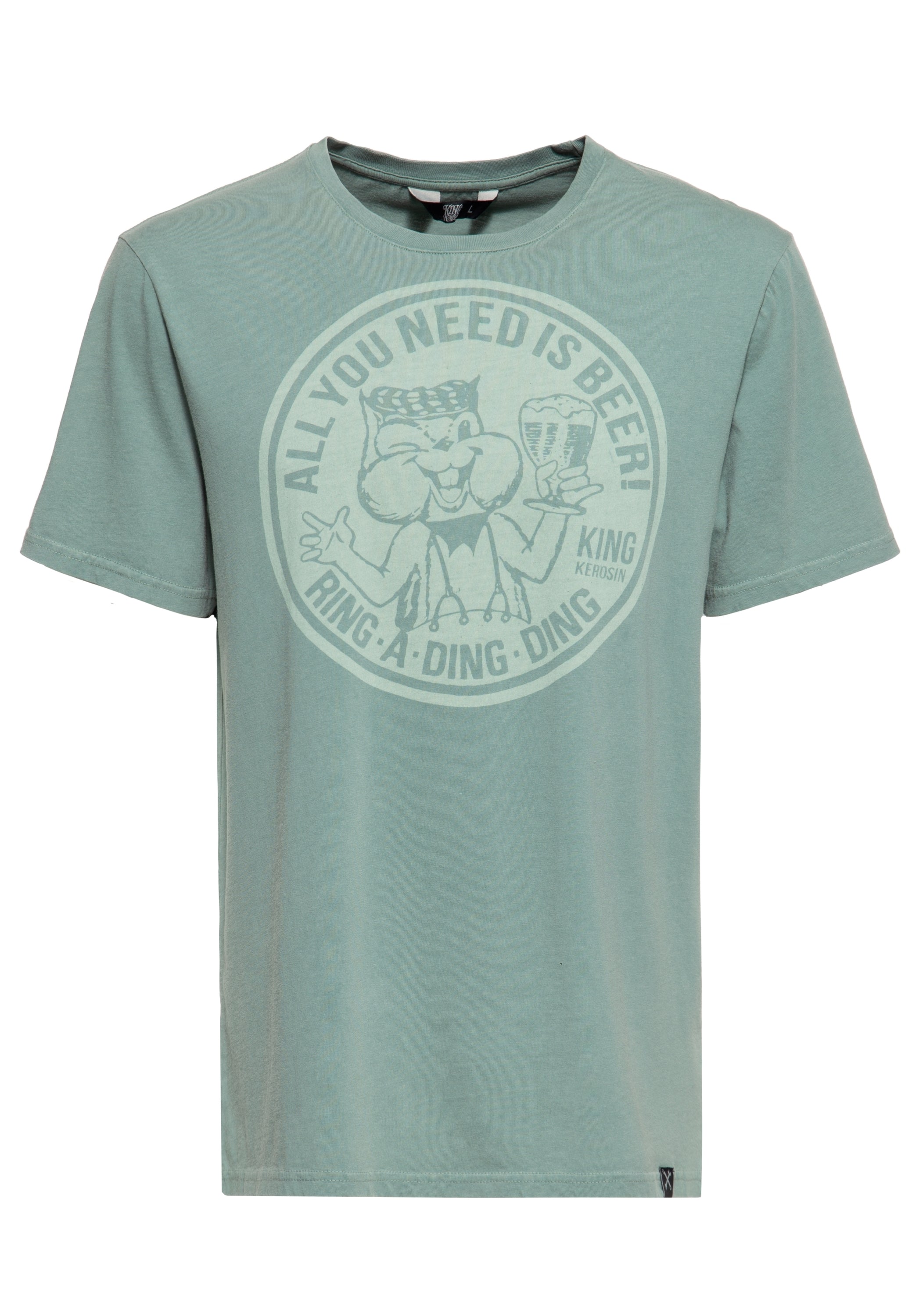 King Kerosin - Classic T-Shirt Acid washed