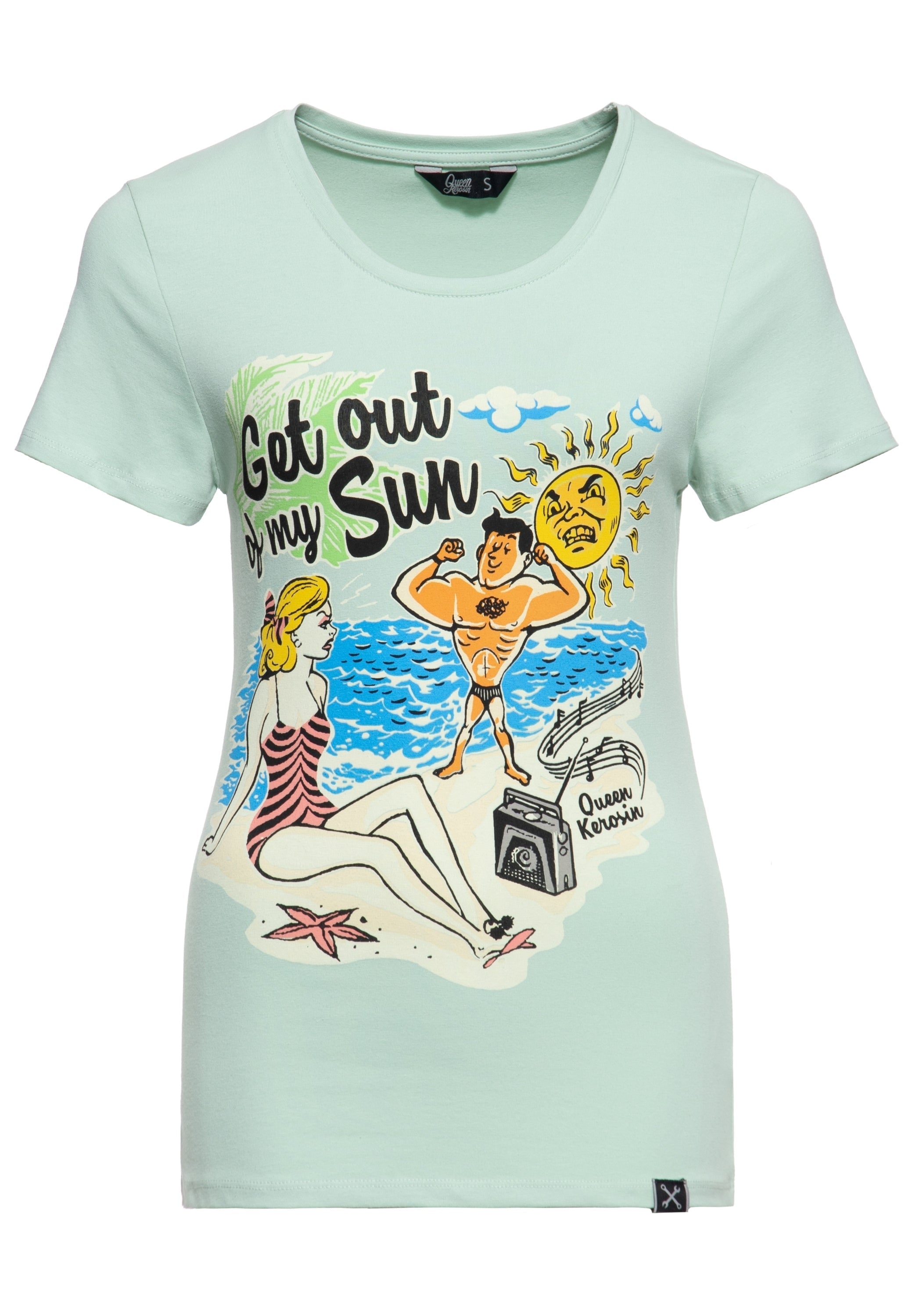 Classic T-Shirt «Get out of my sun» T-Shirts von Queen Kerosin