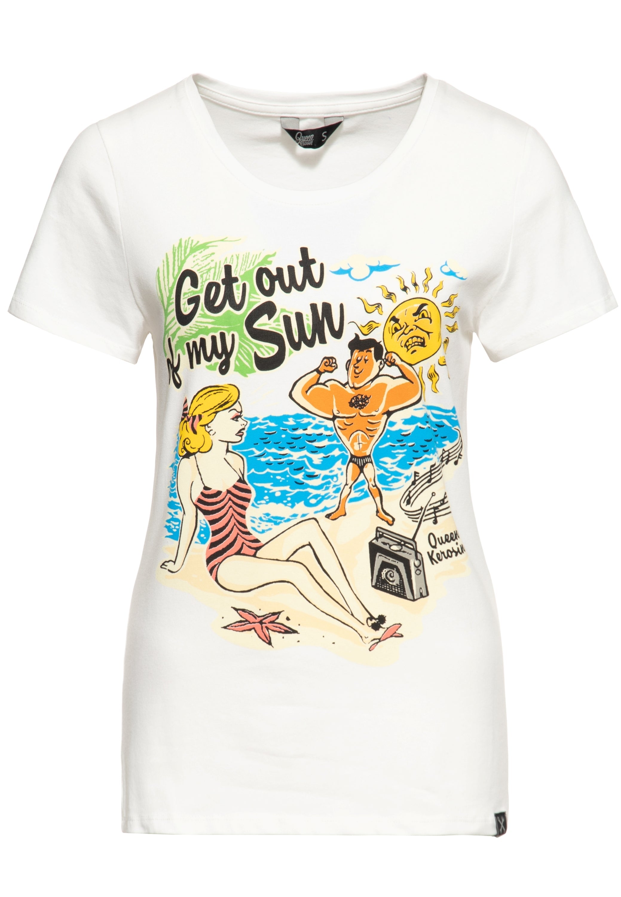 Classic T-Shirt «Get out of my sun» T-Shirts von Queen Kerosin