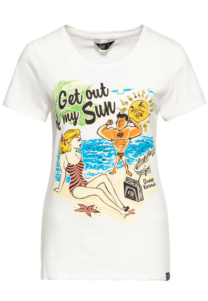 Queen Kerosin Classic T-Shirt «Get out of my sun»