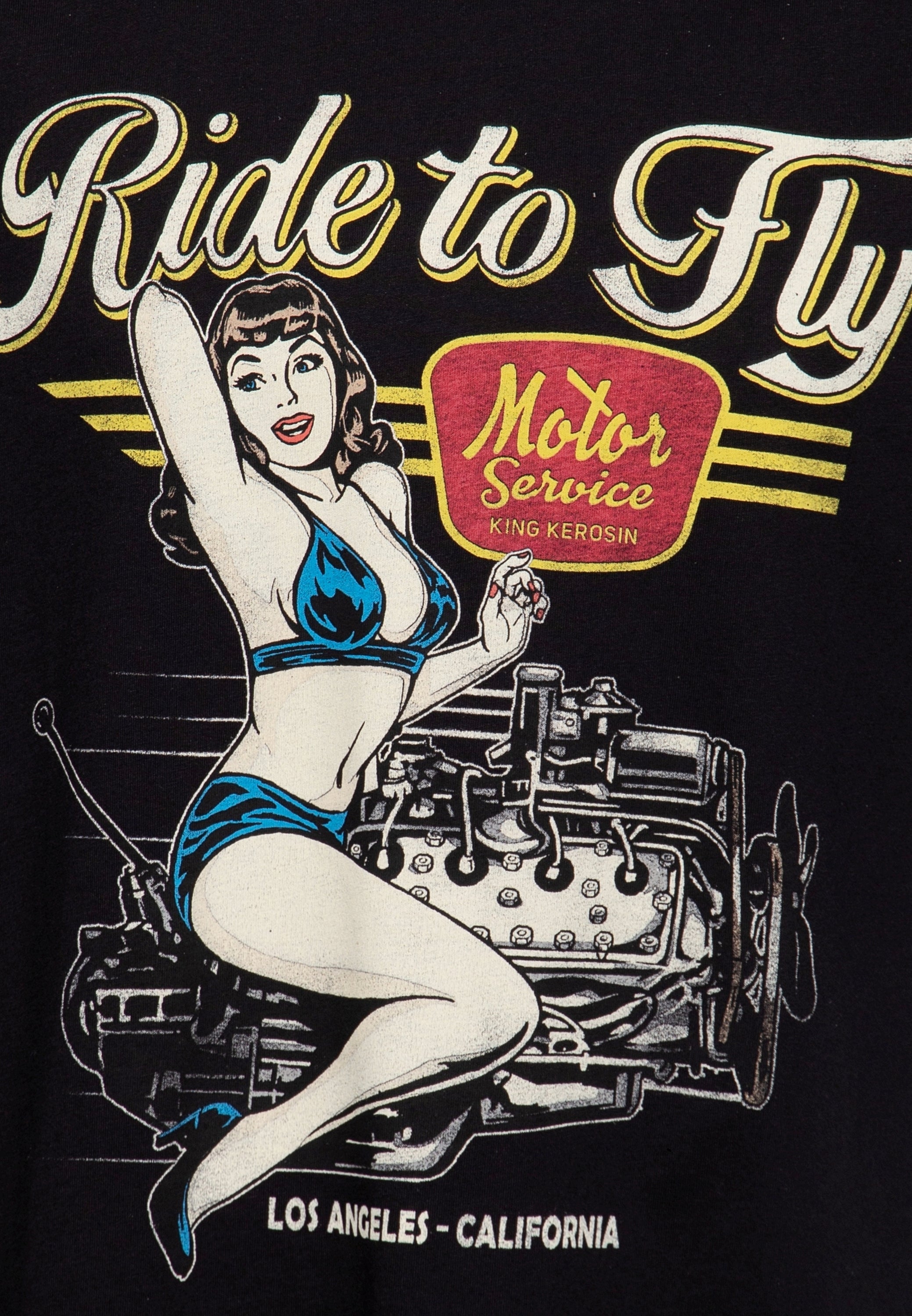 King Kerosin - Classic T-Shirt «Ride to Fly»