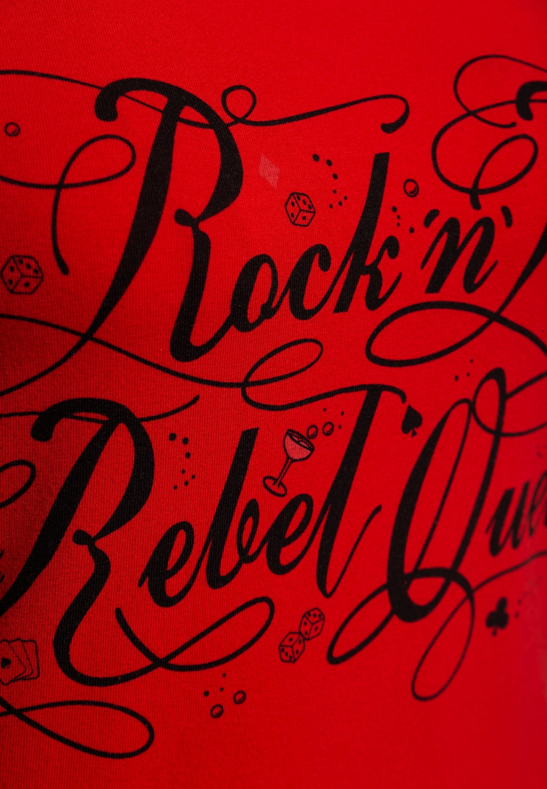 Queen Kerosin - Classic T-Shirt «Rock'n'Roll Rebel Queen»