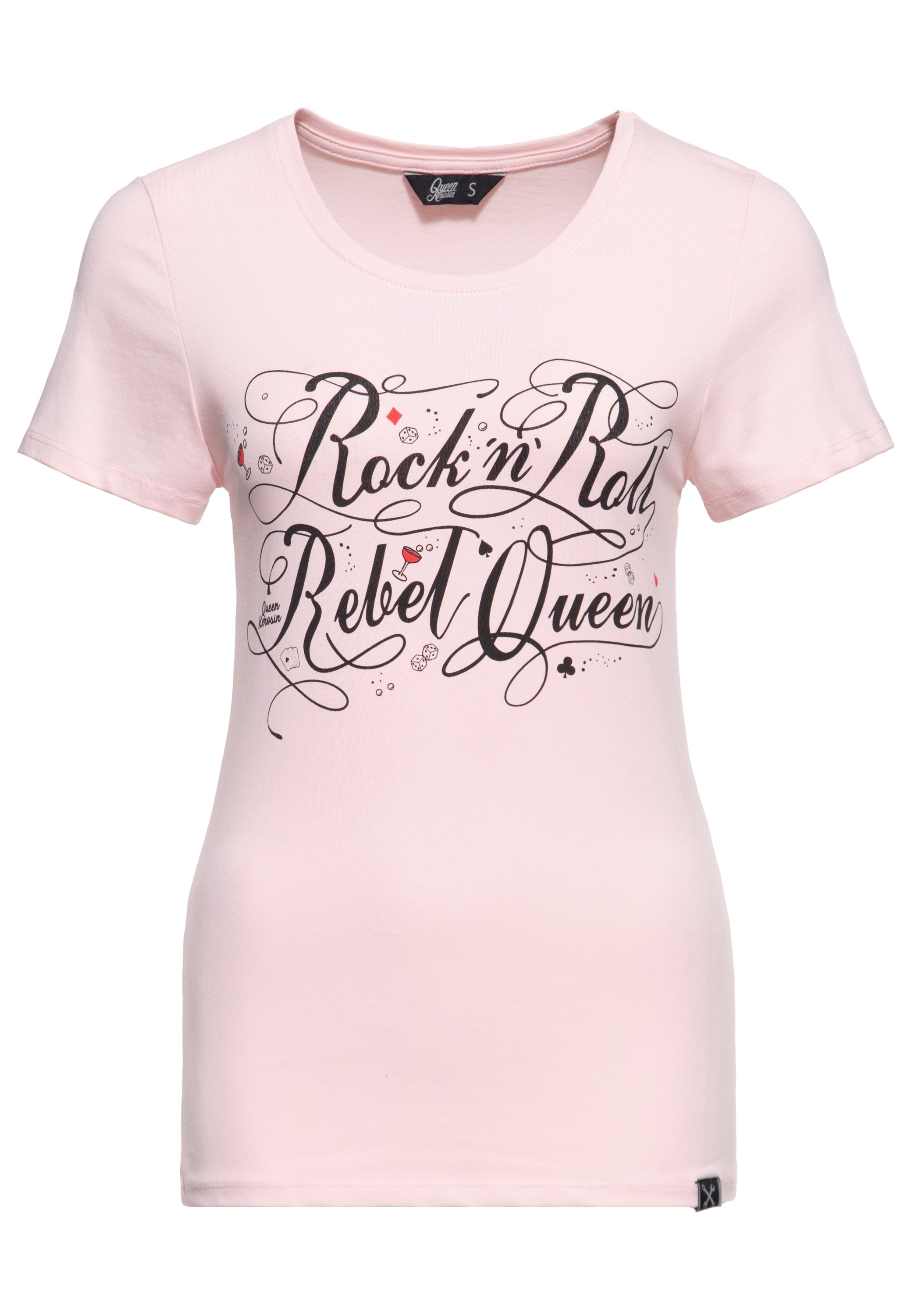 Queen Kerosin - Classic T-Shirt «Rock'n'Roll Rebel Queen»