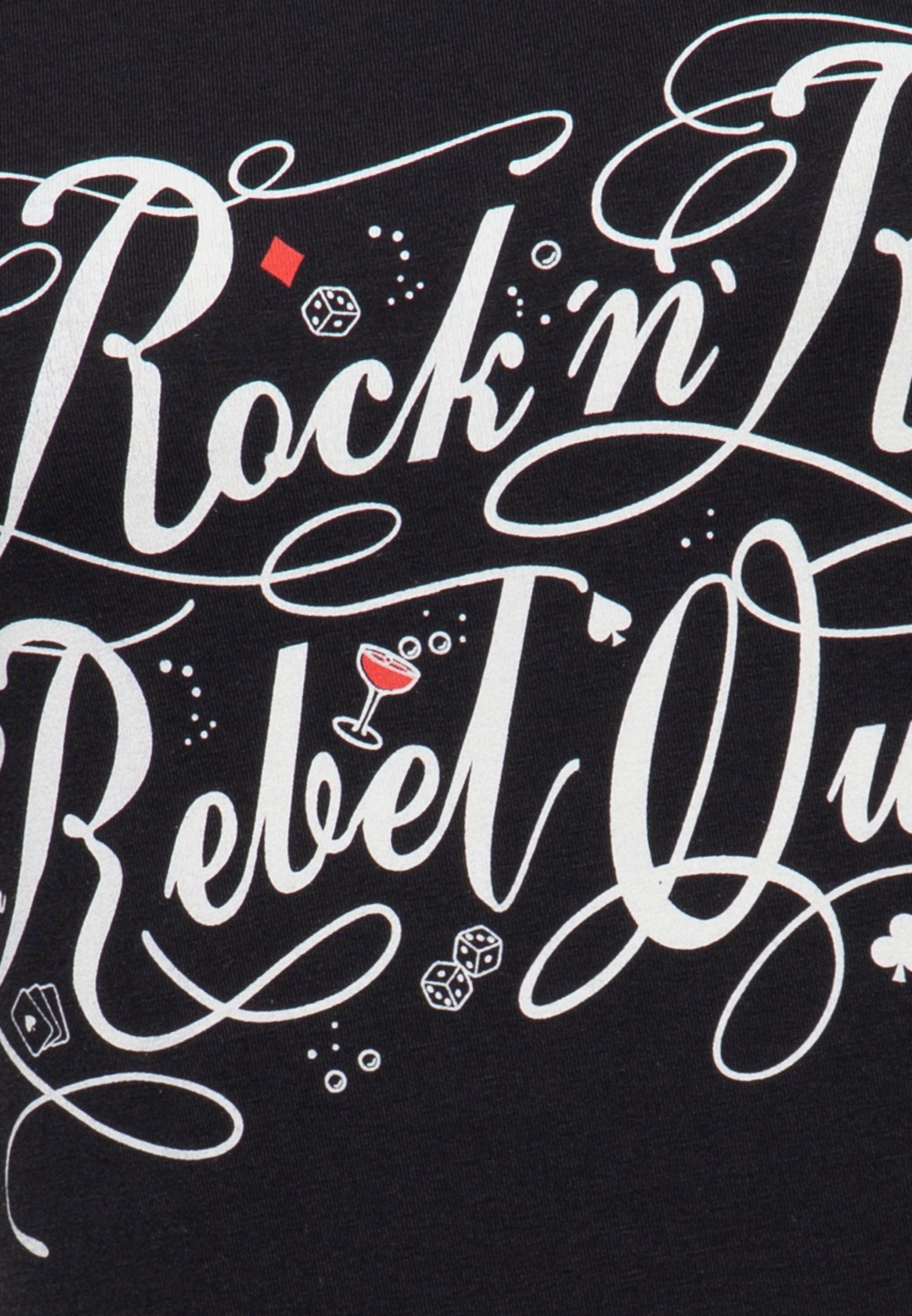 Queen Kerosin - Classic T-Shirt «Rock'n'Roll Rebel Queen»