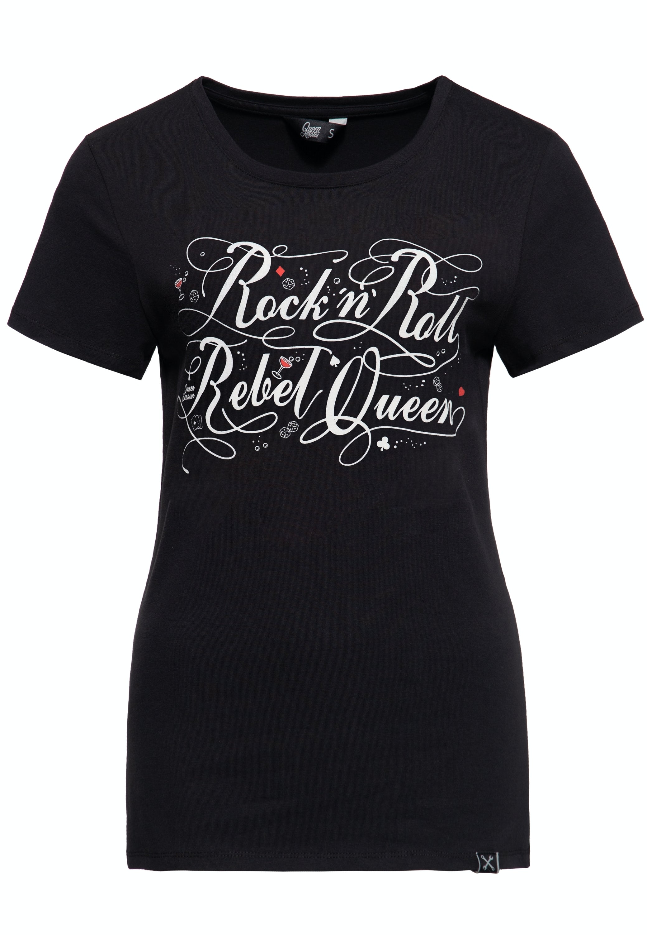 Queen Kerosin - Classic T-Shirt «Rock'n'Roll Rebel Queen»