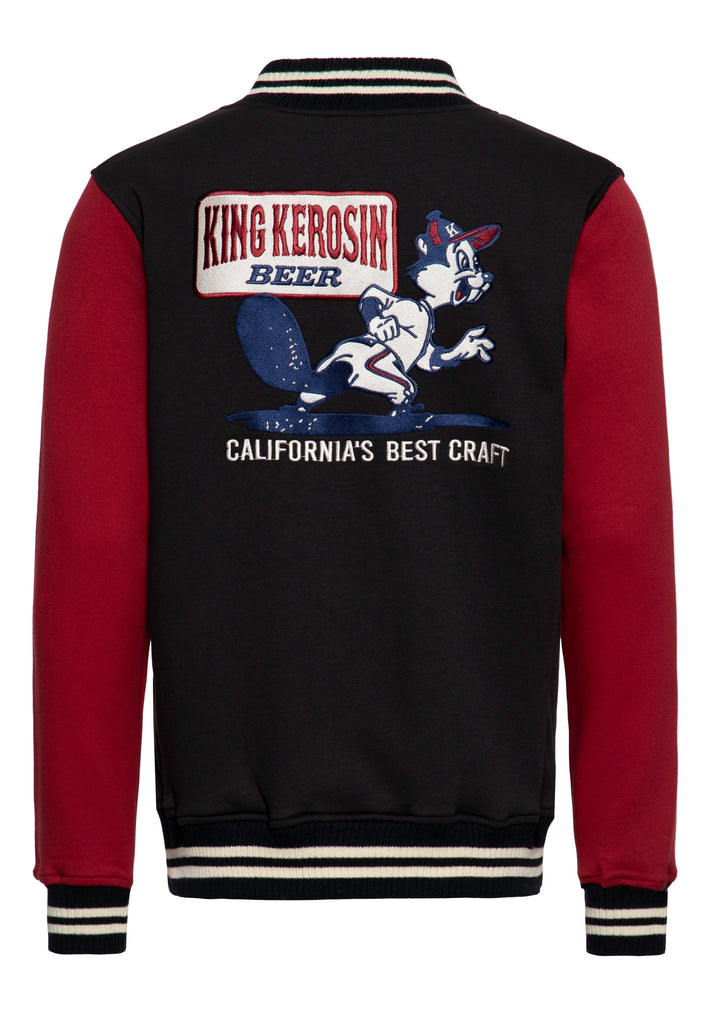 Queen Kerosin College Jacke «Beer»