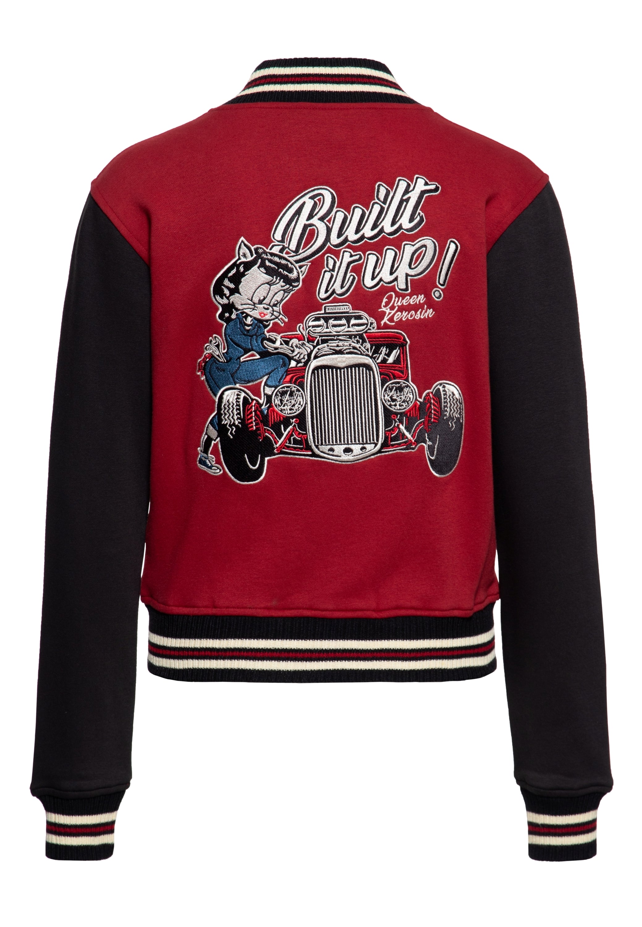 Queen Kerosin - College Jacke «Built it up!»