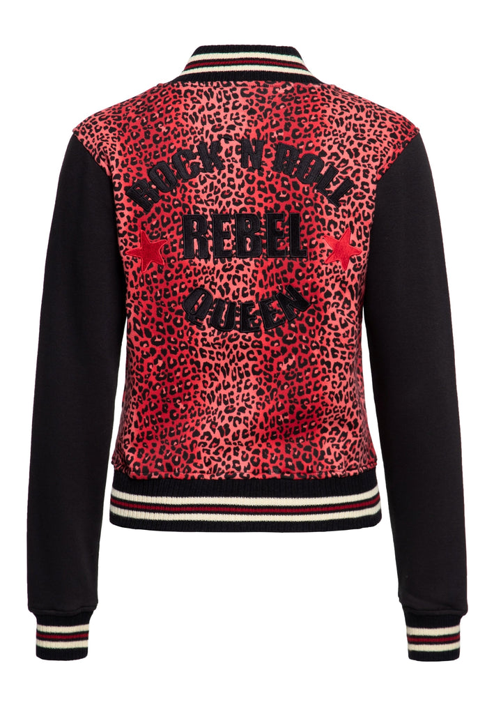 Queen Kerosin College Jacke «Rock 'n' Roll Rebel Queen»