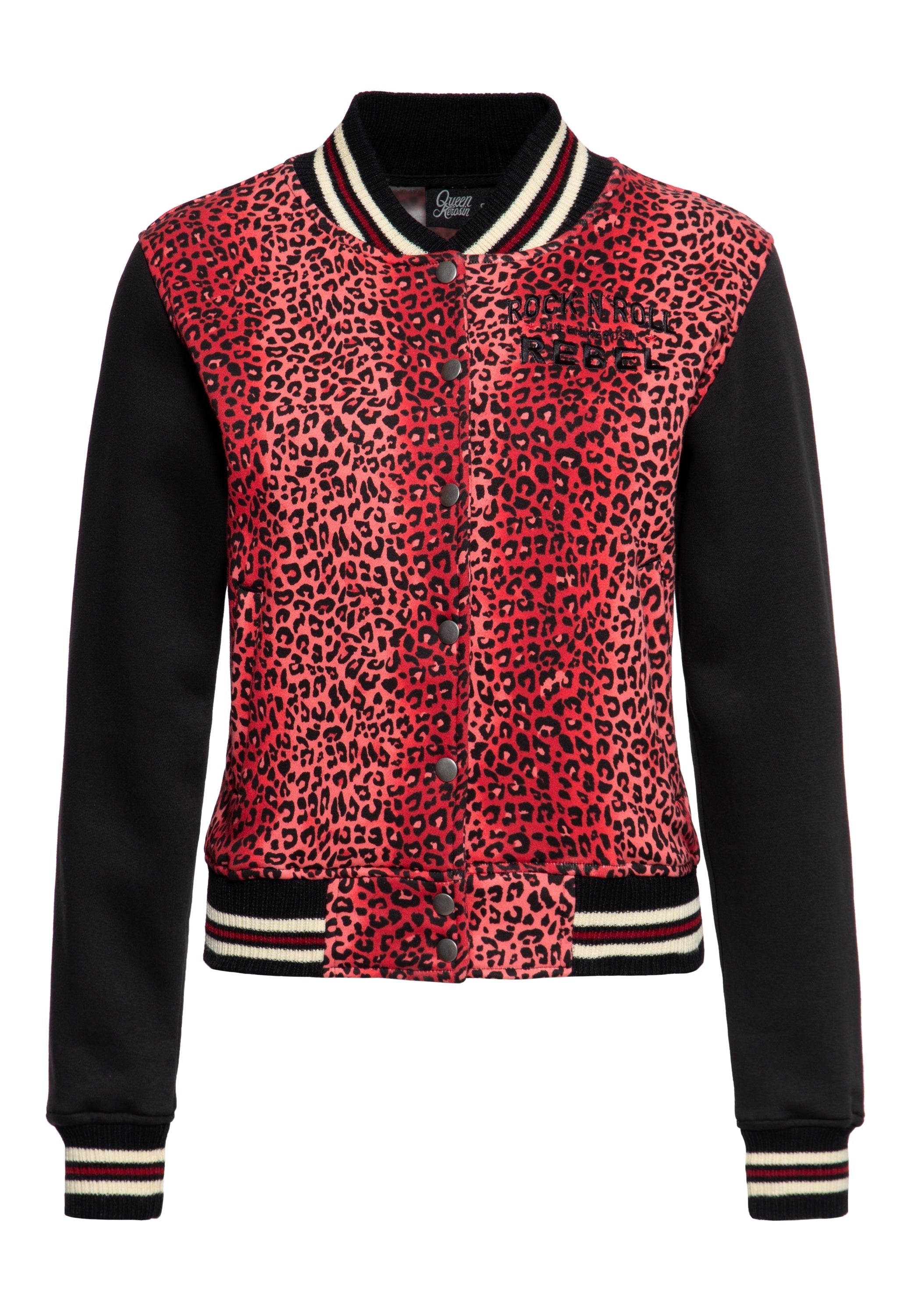 Queen Kerosin - College Jacke «Rock 'n' Roll Rebel Queen»