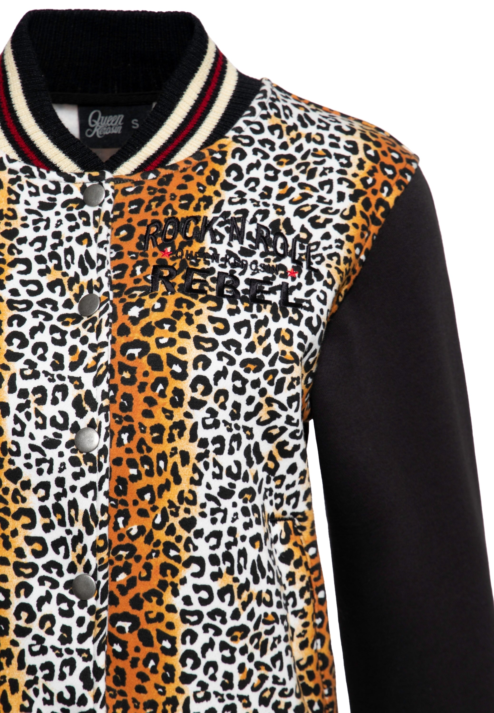 Queen Kerosin - College Jacke «Rock 'n' Roll Rebel Queen»