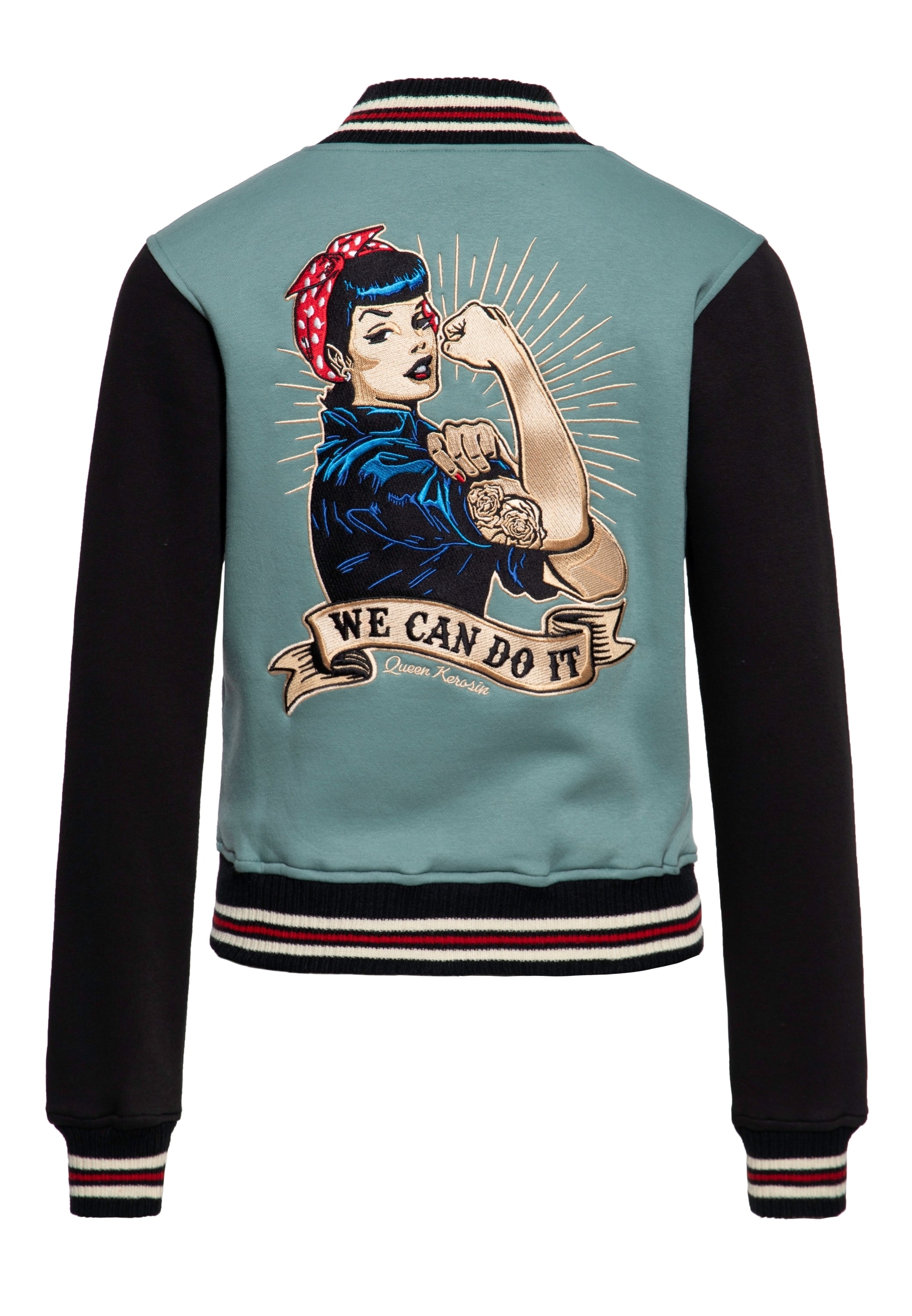 Queen Kerosin - College Jacke «We Can Do It»
