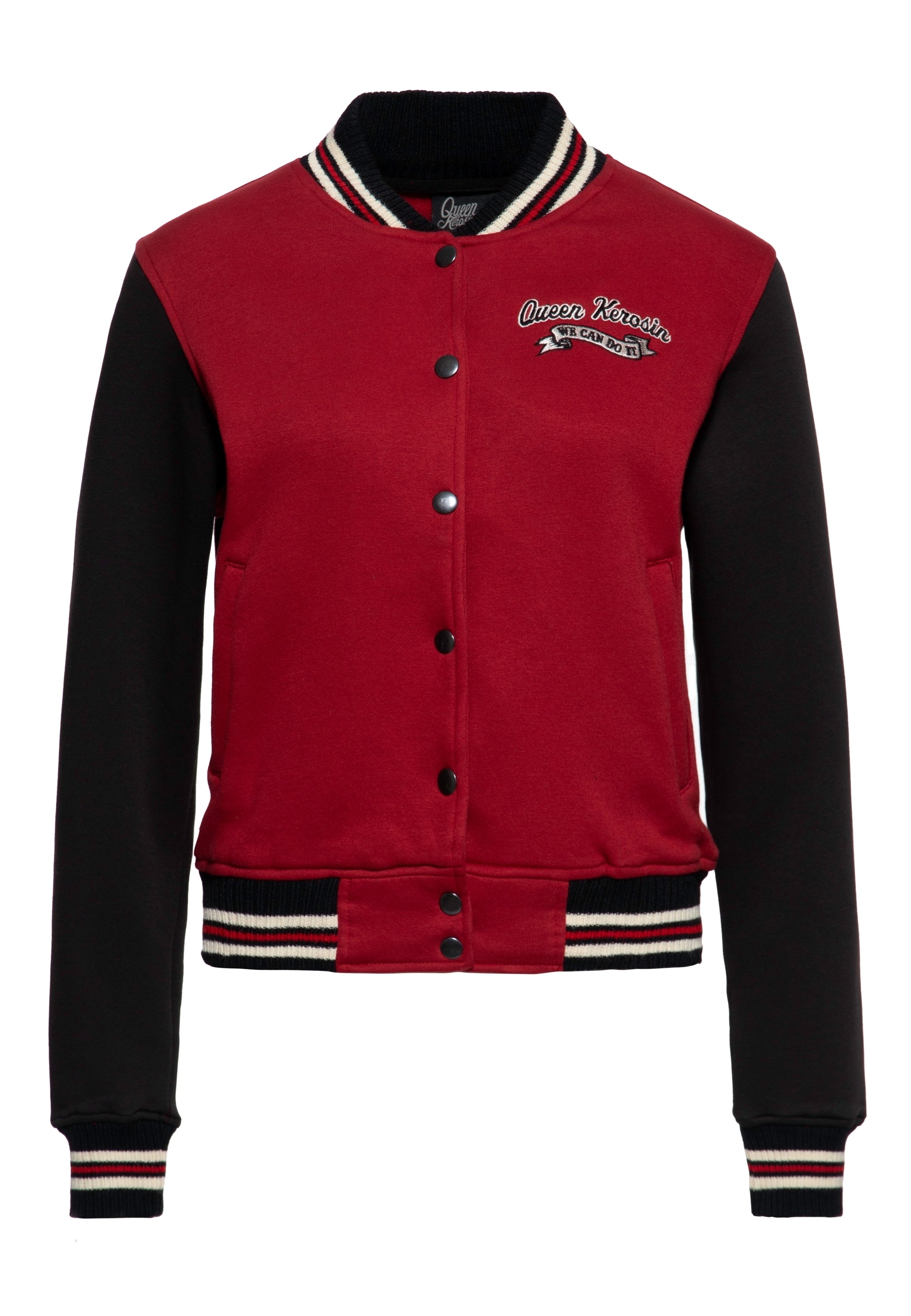 Queen Kerosin Build It Up College Jacket Black main image 1