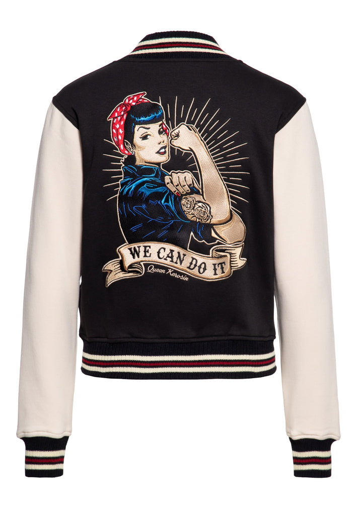 Queen Kerosin College Jacke «We Can Do It»