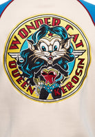 Queen Kerosin - College Jacke «Wonder Cat»