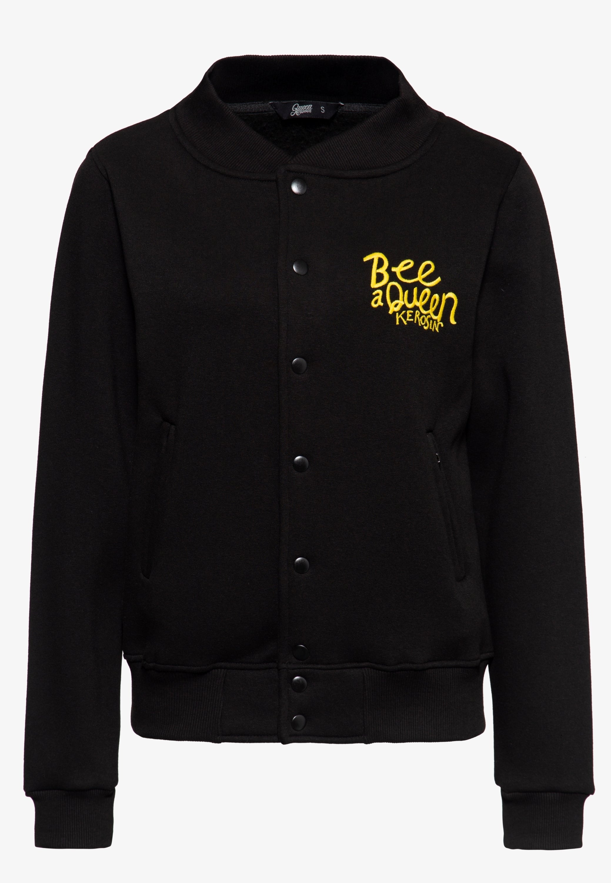 Queen Kerosin - College Sweatjacke «Bee Queen»
