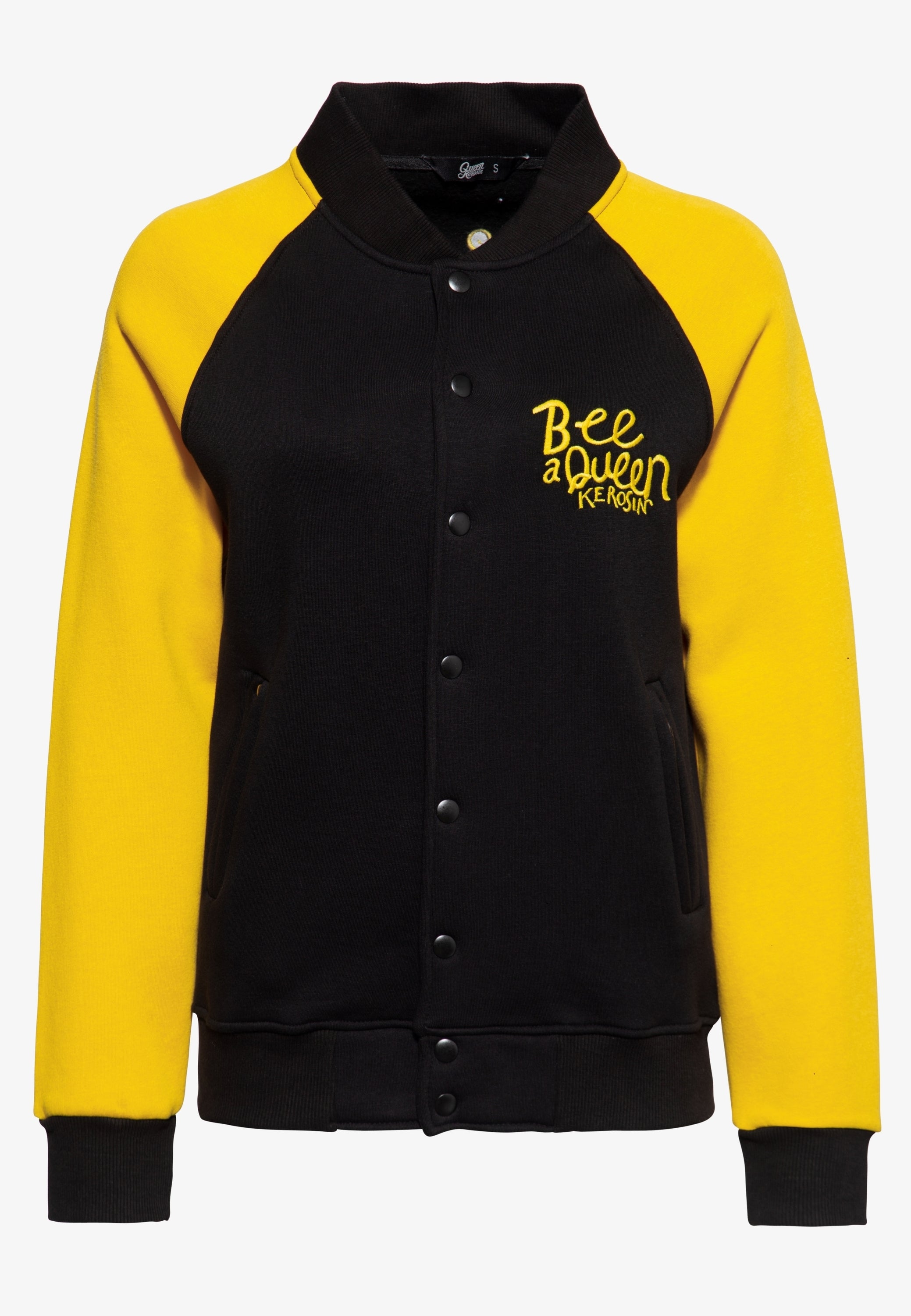 Queen Kerosin - College Sweatjacke «Bee Queen»