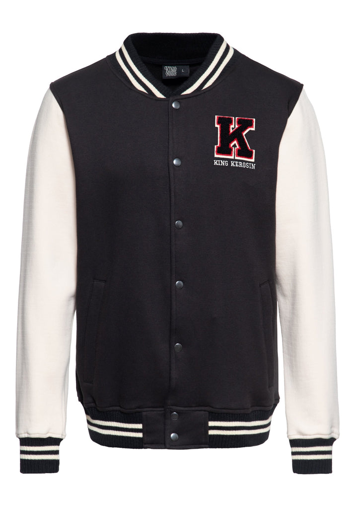 King Kerosin - College Sweatjacke «KK»