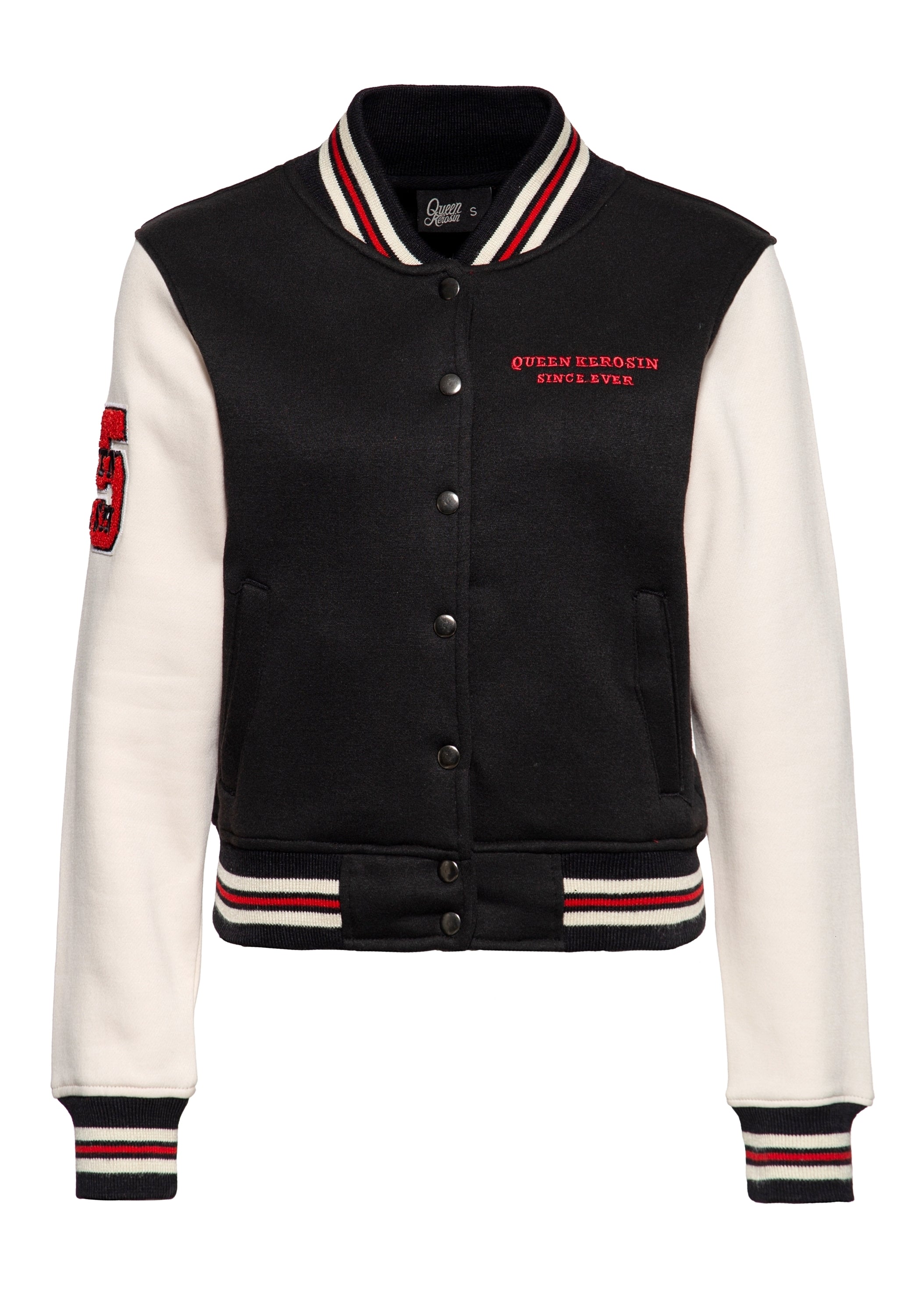 Queen Kerosin - College Sweatjacke «Nobody's Baby»