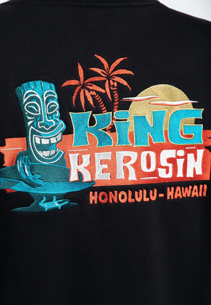 King Kerosin - College Sweatjacke «Tiki Surfers»