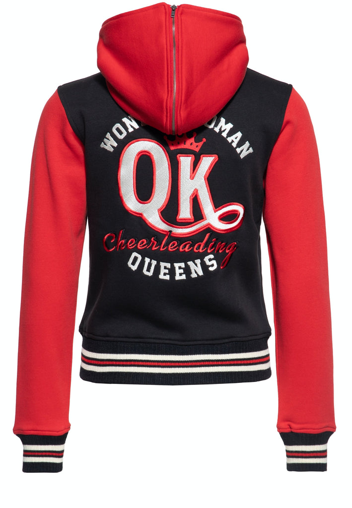 Queen Kerosin College Sweatjacke «Wonder Woman»