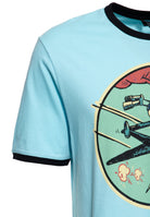 King Kerosin - Contrast T-Shirt «Airforce 42»