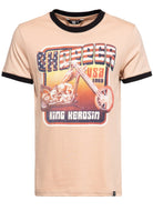 King Kerosin - Contrast T-Shirt «Chopper USA»
