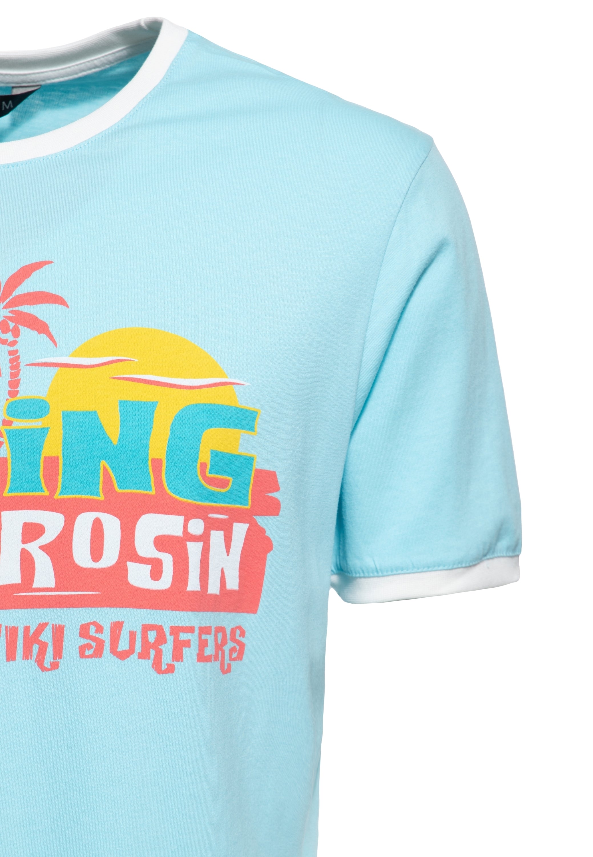 King Kerosin - Contrast T-Shirt «Tiki Surfers»