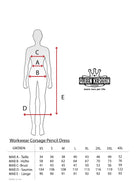 Queen Kerosin - Corsage Swing Kleid