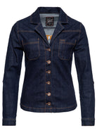 Queen Kerosin - Denim Hemdbluse «Motor Queen Service»