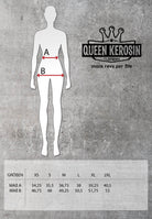 Queen Kerosin - Denim Latz-Shorts