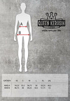 Queen Kerosin - Denim Latz-Shorts