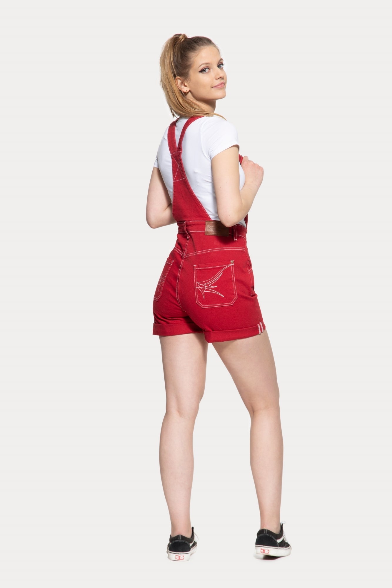 Queen Kerosin - Denim Latz-Shorts