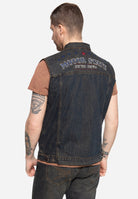 King Kerosin - Denim Weste «Motor State»