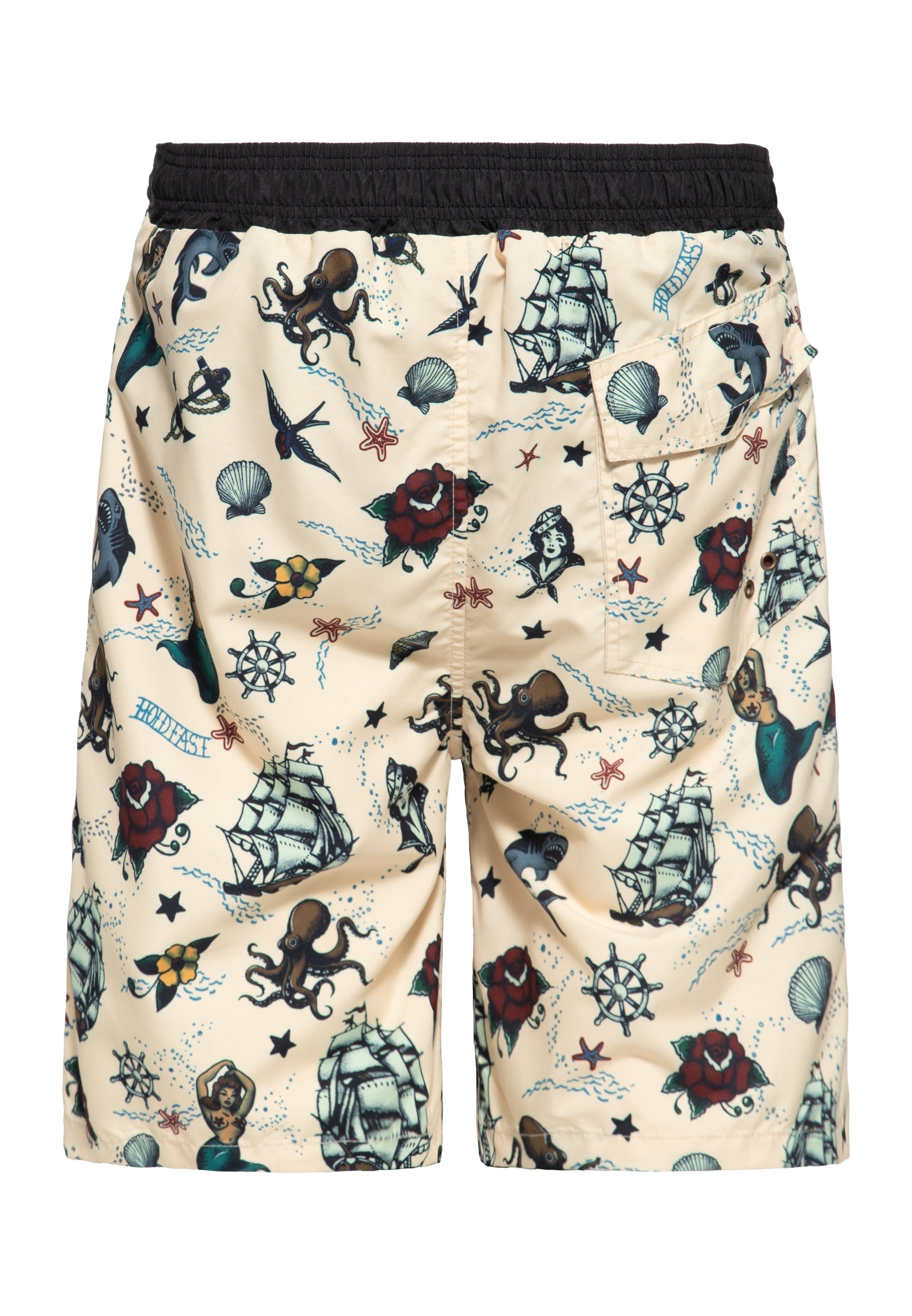 King Kerosin - Designer-Badeshorts «Honolulu Hawaii»