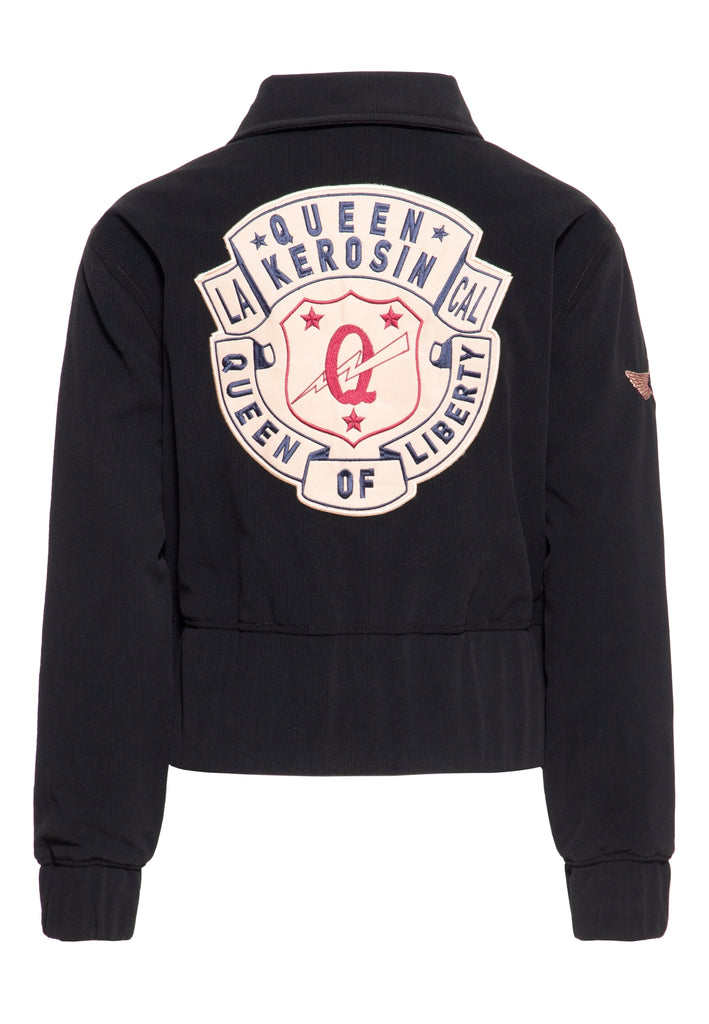 Queen Kerosin Fliegerjacke «Queen of Liberty»