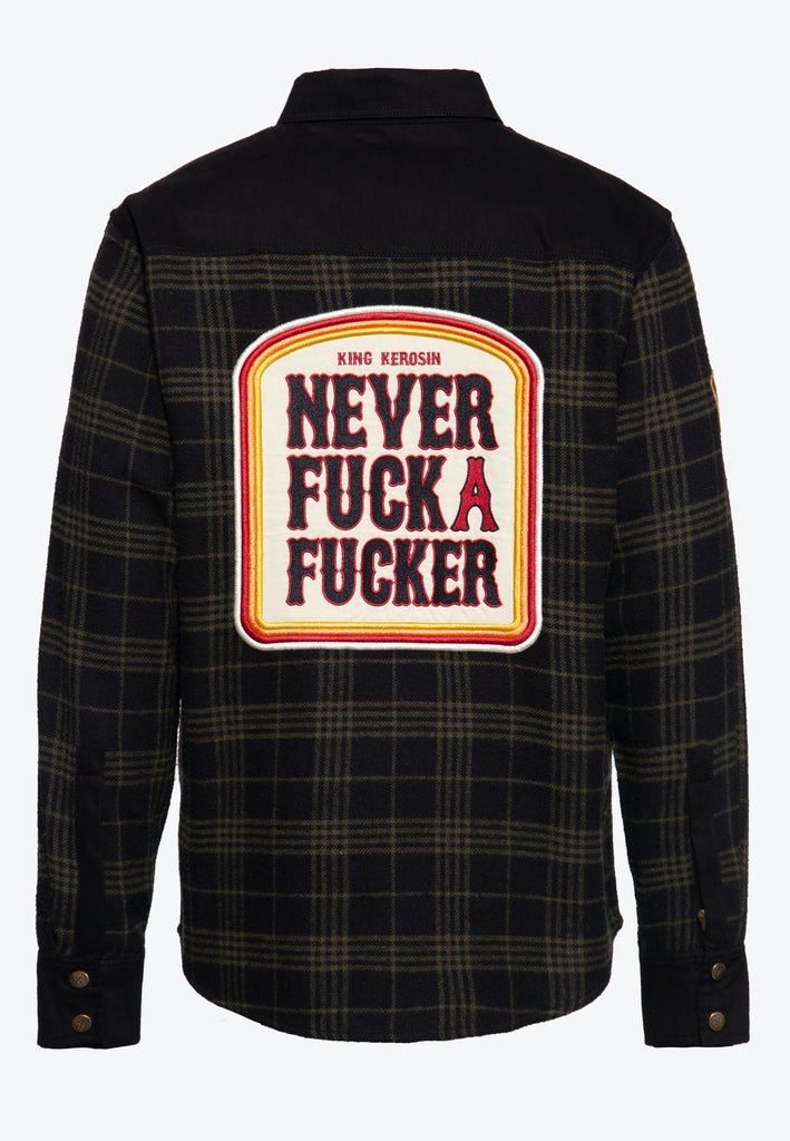 Queen Kerosin Funktionshemd «K.K. Adventure Gear - Never fuck a fucker»