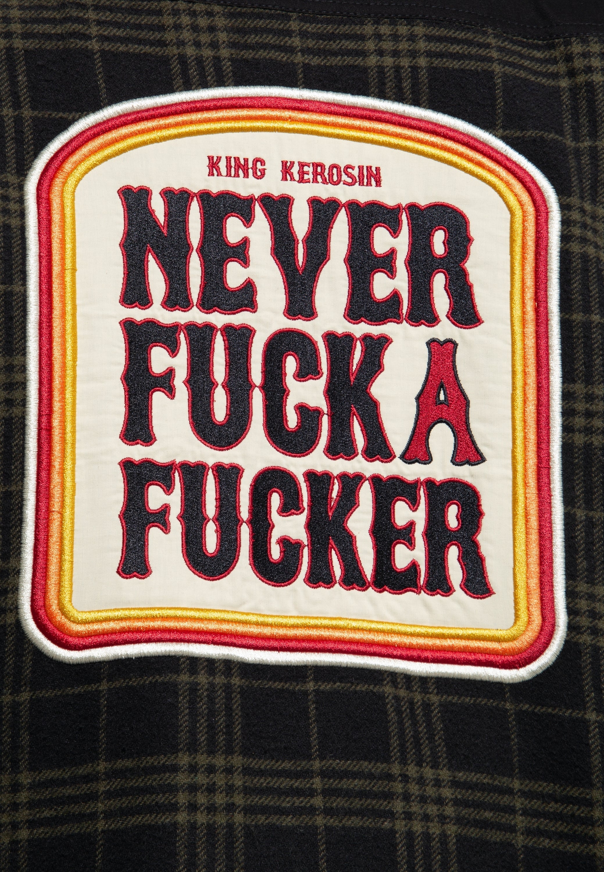 King Kerosin - Funktionshemd «K.K. Adventure Gear - Never f.ck a f.cker»