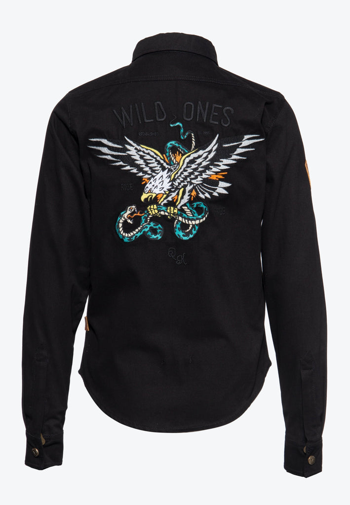 Queen Kerosin Funktionshemd «Wild Ones Ride Free»