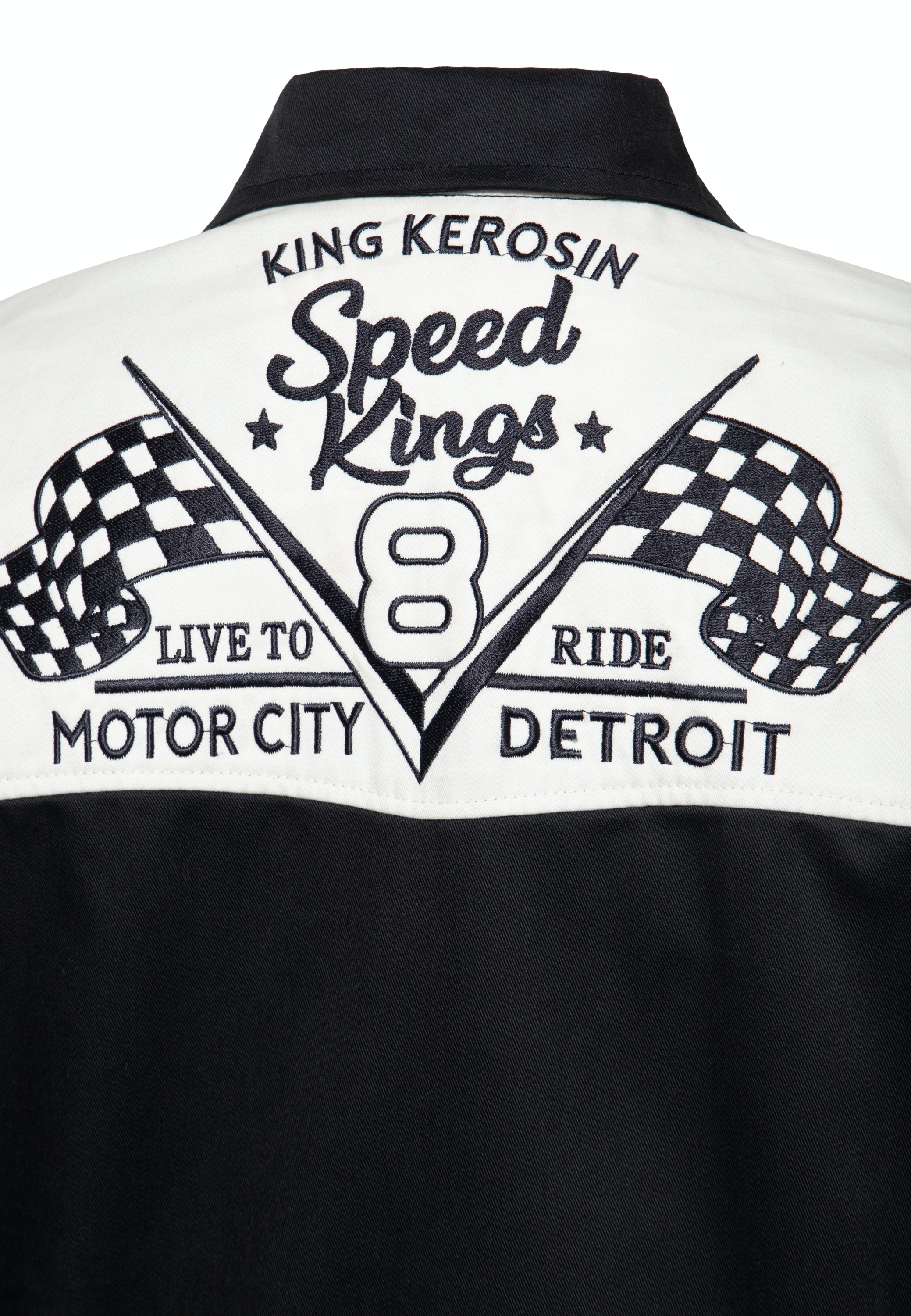 King Kerosin - Gabardin Jacke «Speed King»