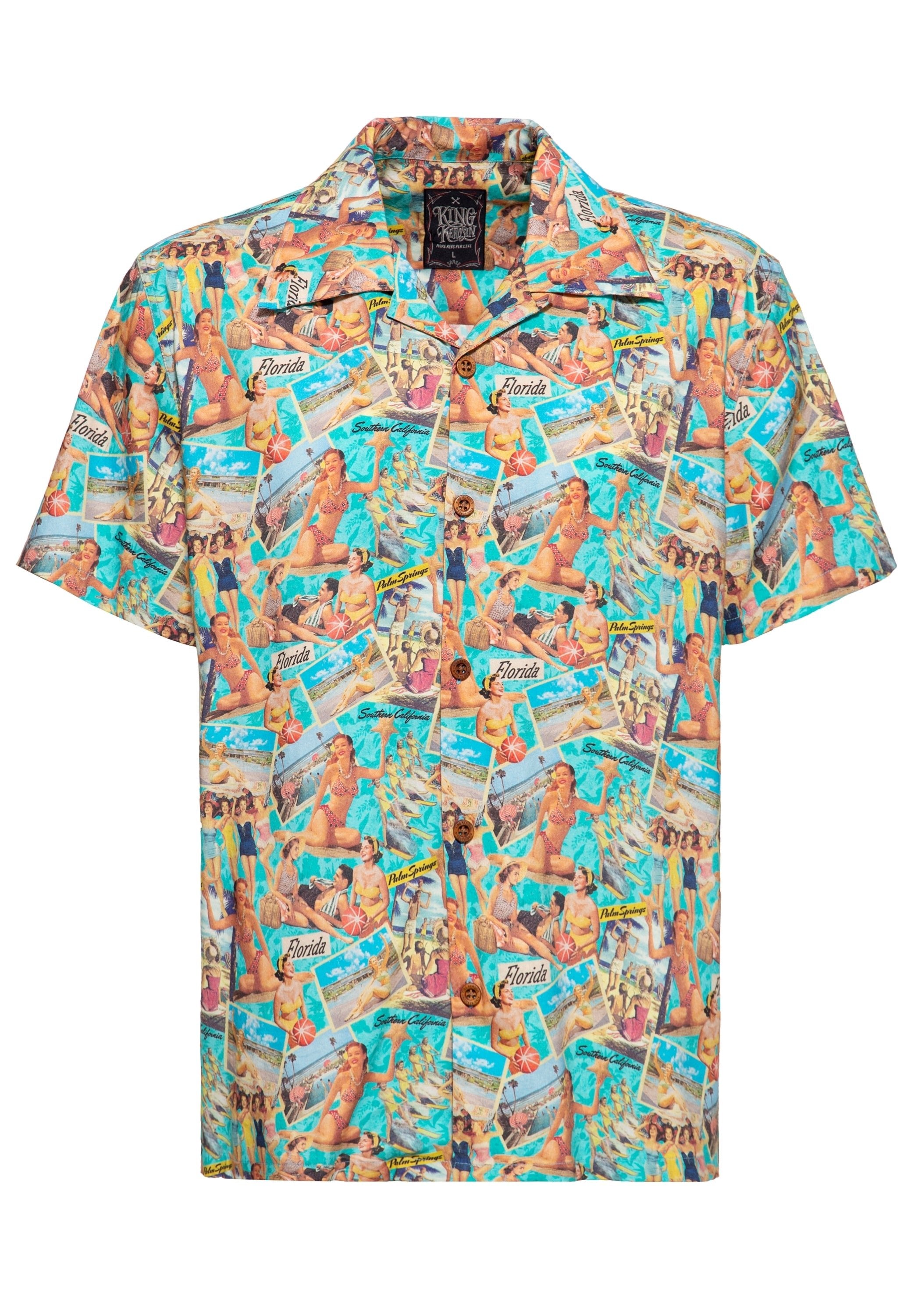King Kerosin - Hawaiihemd «50's Vacation»