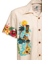 King Kerosin - Hawaiihemd aus Bio-Baumwolle «Honolulu Hawaii»