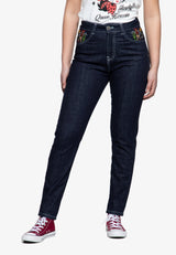 High Waist Jeanshose Jeans von Queen Kerosin