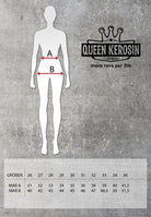 Queen Kerosin - High Waist Slim Fit Capri Jeans «Betty»