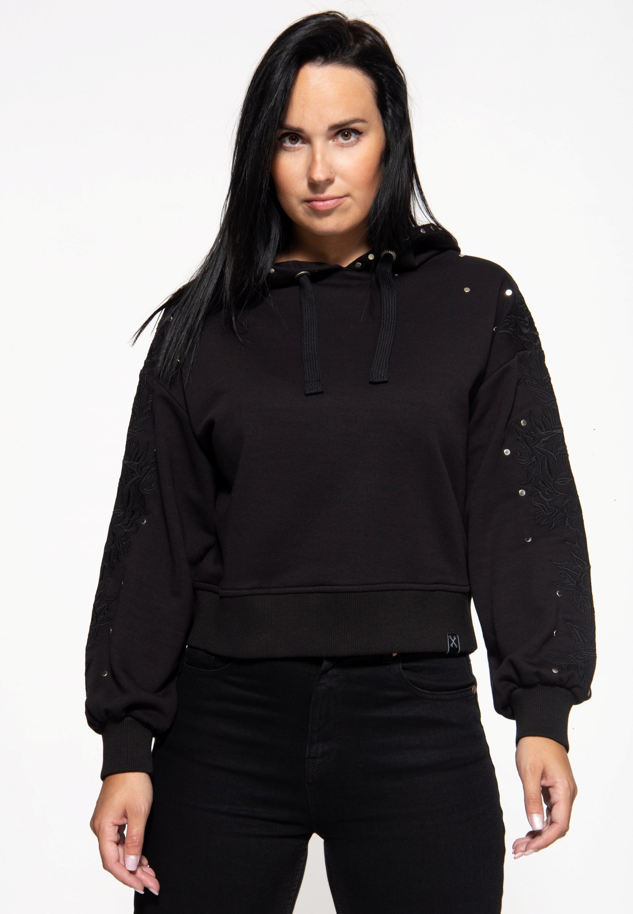 Hoodie «Rose Face» - KING KEROSIN