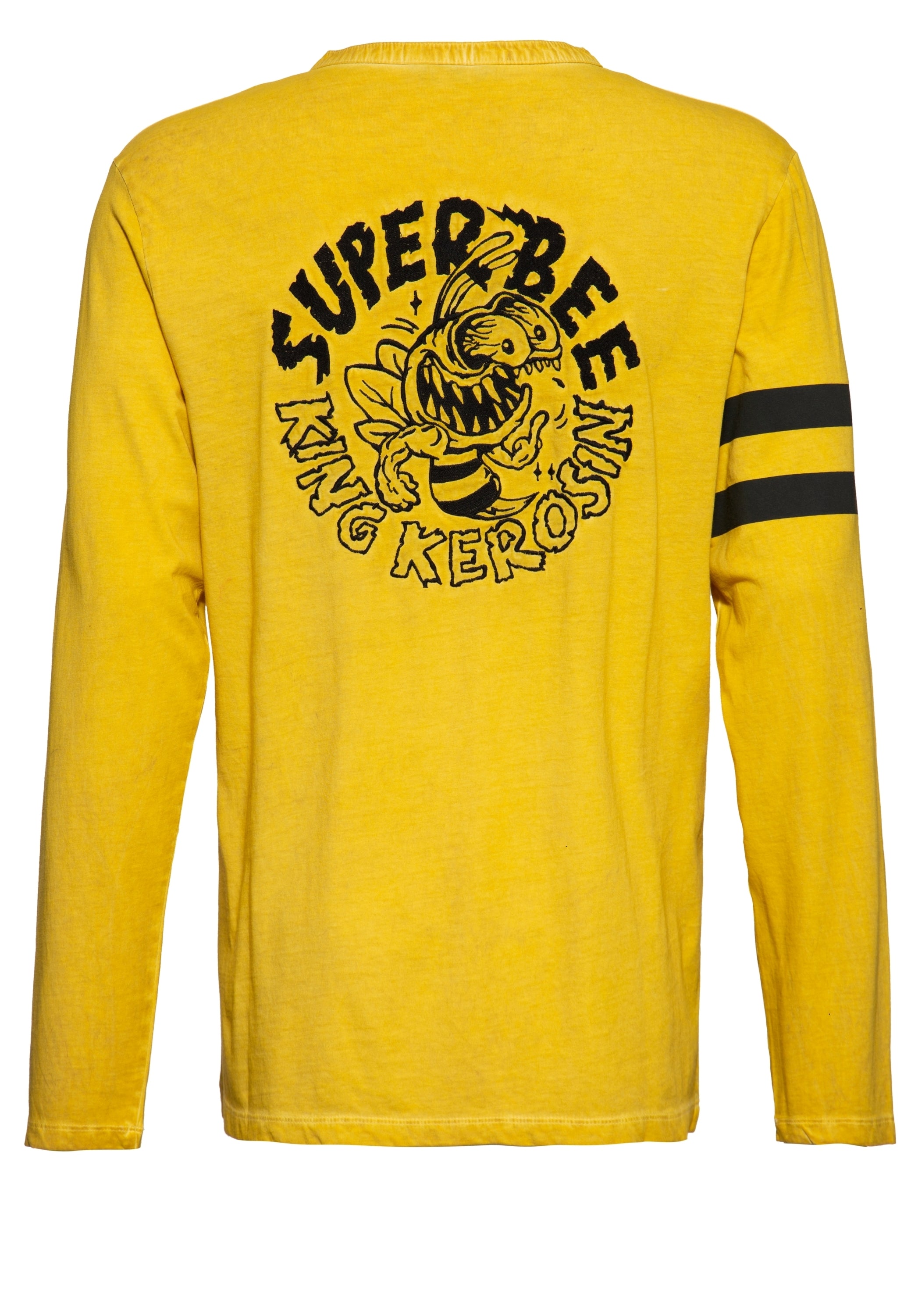 Inside Oilwashed Longsleeve «Super Bee» - KING KEROSIN