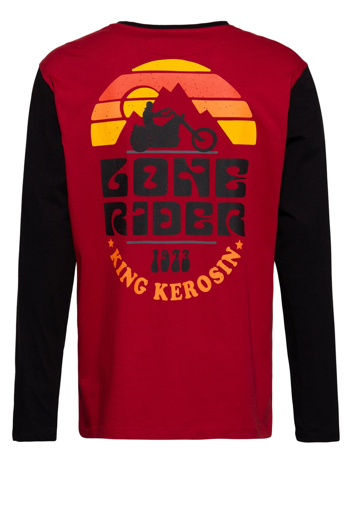 Queen Kerosin Interlock Longsleeve «Lone Rider»