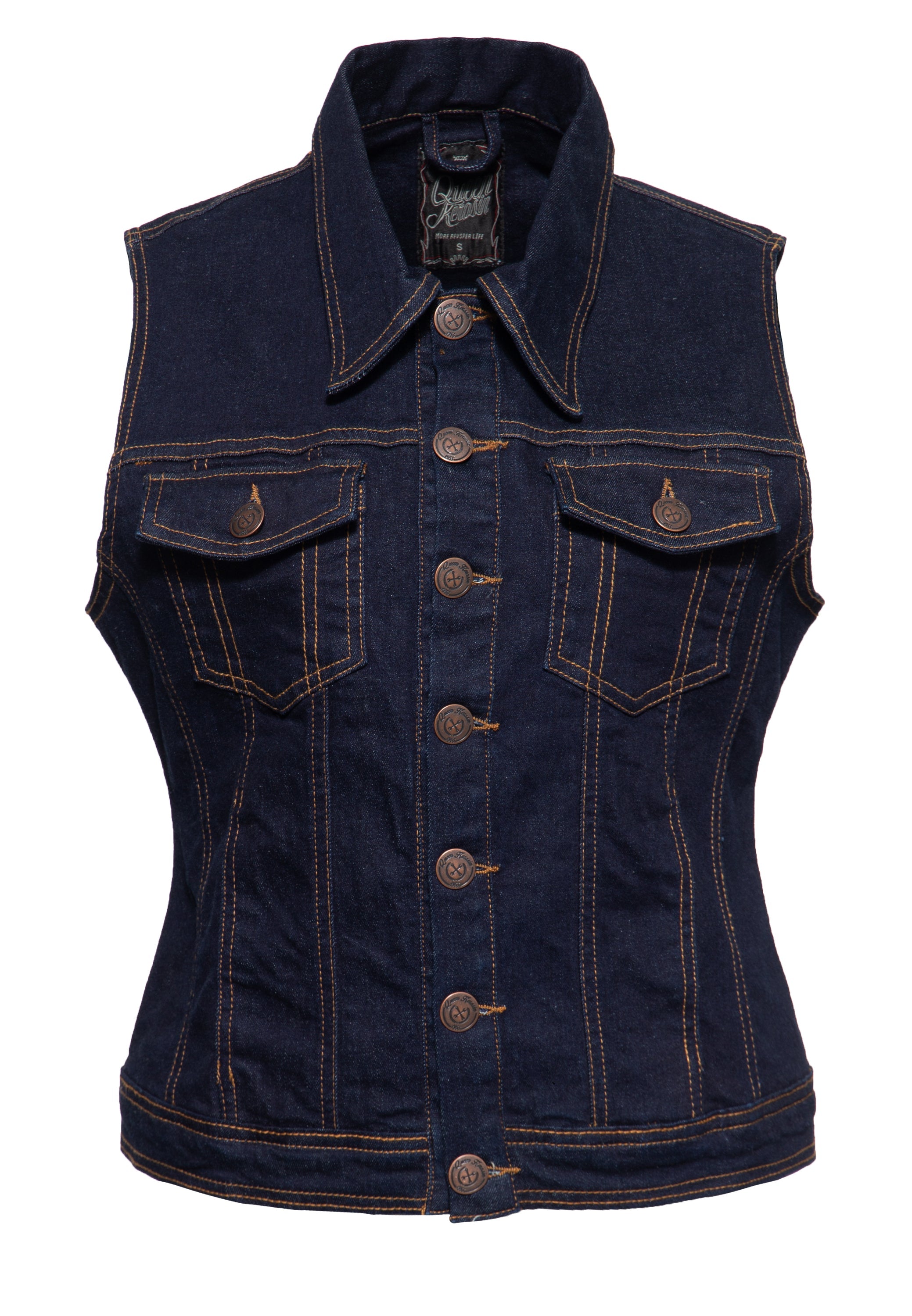 Jeans Weste «Speedway» - KING KEROSIN
