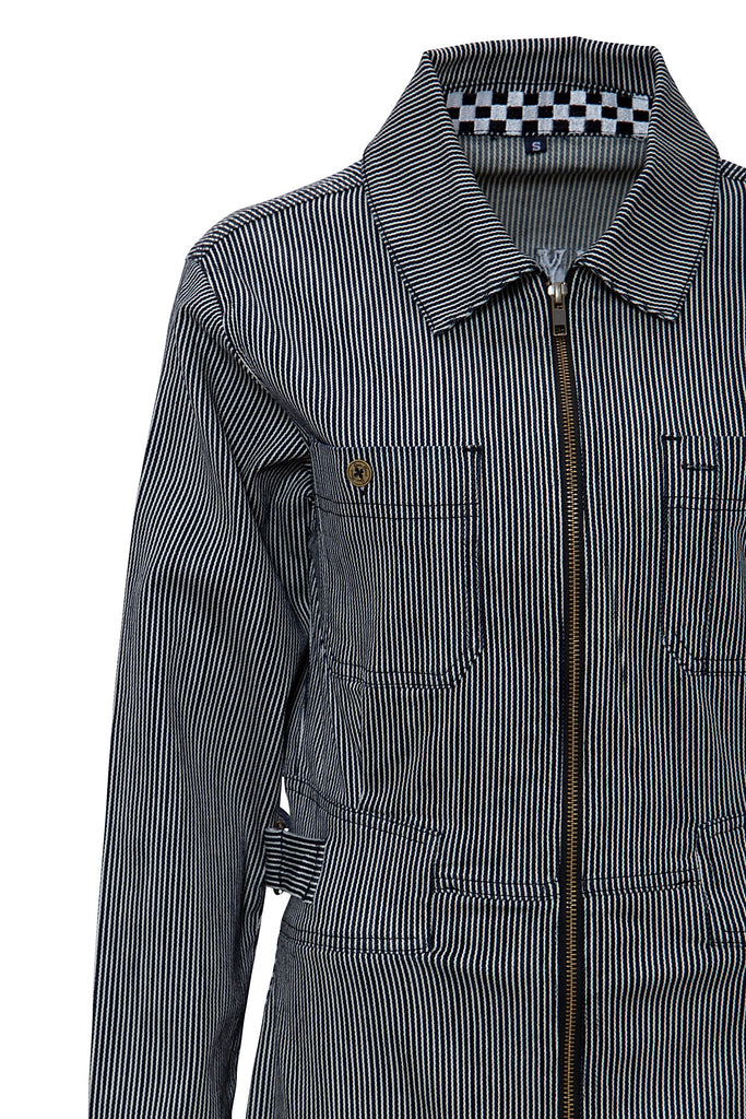 Jeanskleid im Workwear-Style - KING KEROSIN