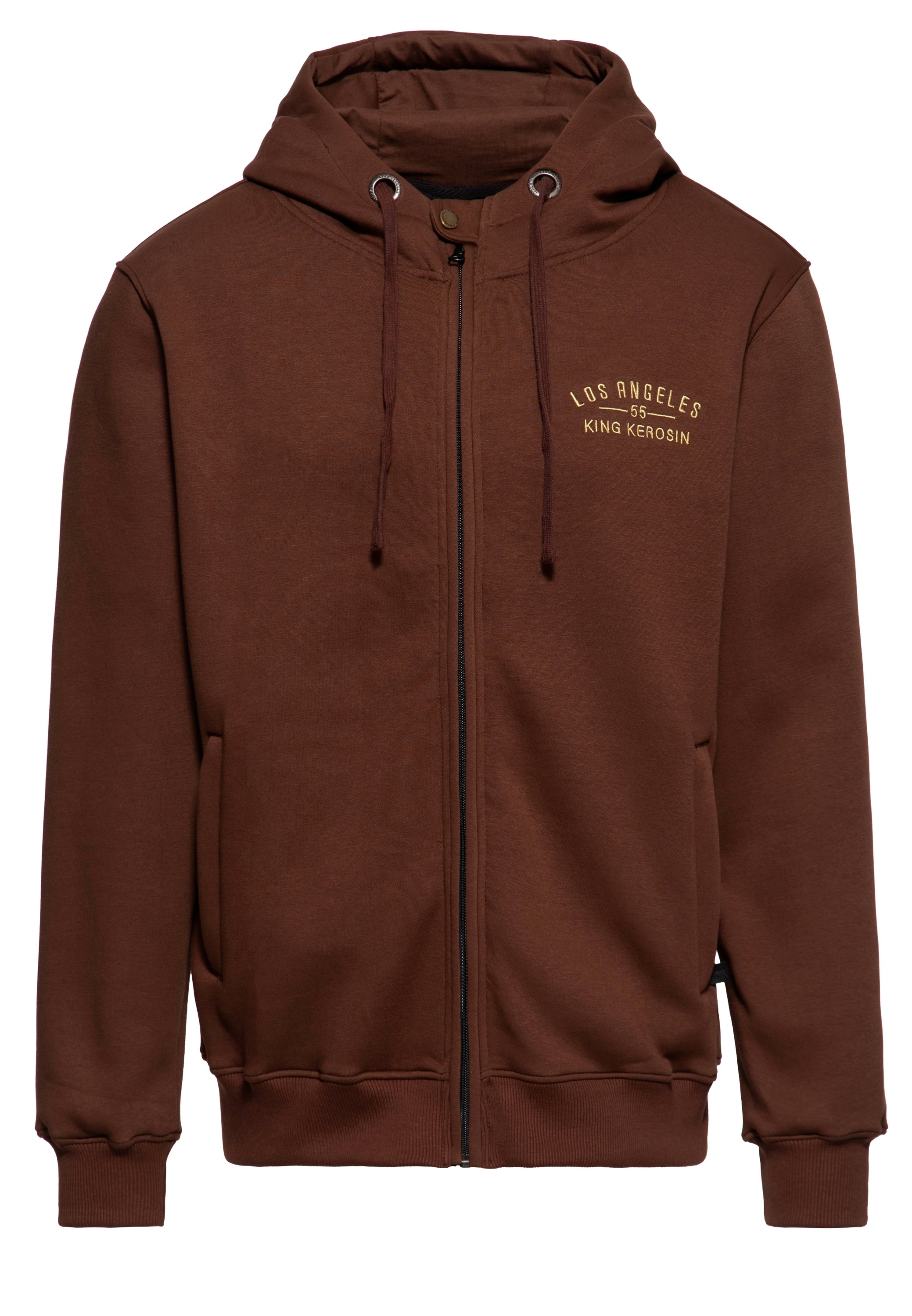 King Kerosin - Kapuzen-Sweatjacke «Stay Fast»