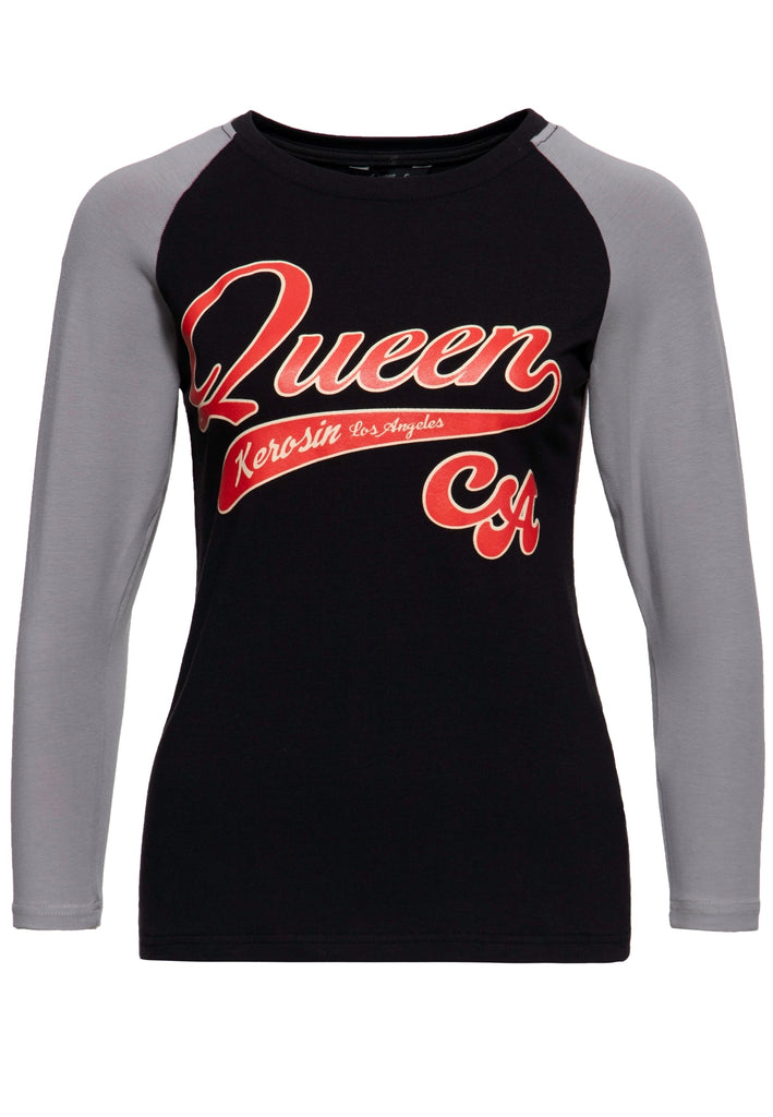 Langarmshirt «Queen CA» - KING KEROSIN